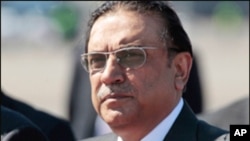 Pakistan's President Asif Ali Zardari, May 12, 2011 (file photo)