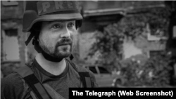 David Knowles, the Telegraph journalist behind the award-winning "Ukraine: The Latest" podcast. (Screenshot from website of The Telegraph)