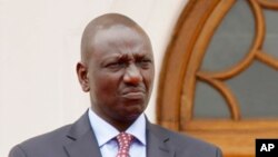 William Ruto,vice-président Kenyan (AP Photo/Khalil Senosi) 