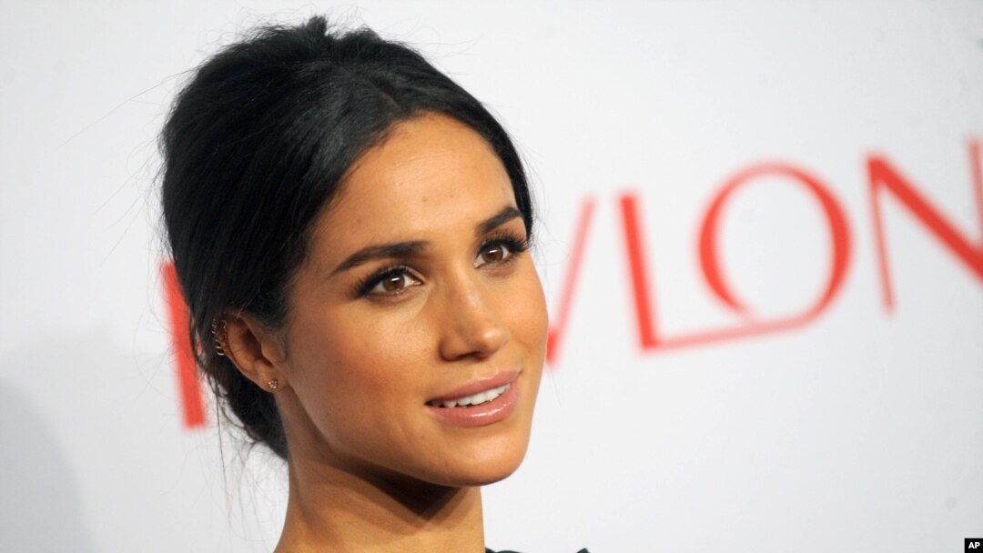 Meghan Markle dalam acara "The Elton John Gala" di New York, 28 Oktober 2014.