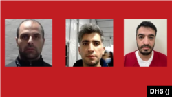 لەڕاستەوە محەممەد مێهرانی- ئیحسان خالیدی - مورتەزا نەسیری کاکولەکی 