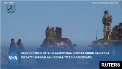 Gareen Riphxe Loltoota Islaamummaa Siiriyaa Keessaa magaalaa Haamaa To’atan