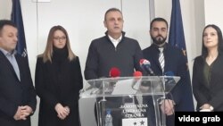 Predsednik Samostalne liberalne stranke Slobodan Petrović