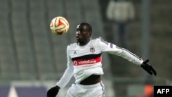 Le Sénégalais Demba Ba lors d'un match à Istanbul, le 8 novembre 2014.