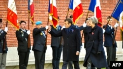 Bà Thủ tướng Anh Theresa May đến Pháp dự lễ kỷ niệm 100 năm kết thúc Đệ nhất Thế chiến