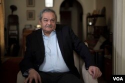 Hisham Kassem, Egyptian editor and publisher, says "it could be catastrophic" if governments fail to reach a deal on the Renaissance Dam, Cairo, Egypt, Feb. 26, 2018. (H. Elrasam/VOA)