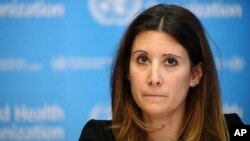 Pimpinan teknis WHO untuk COVID-19, Maria Van Kerkhove 