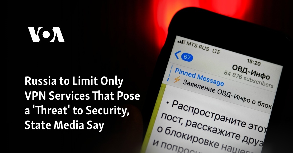 Russia to Limit Only VPN Services That Pose a 'Threat' to Security ...