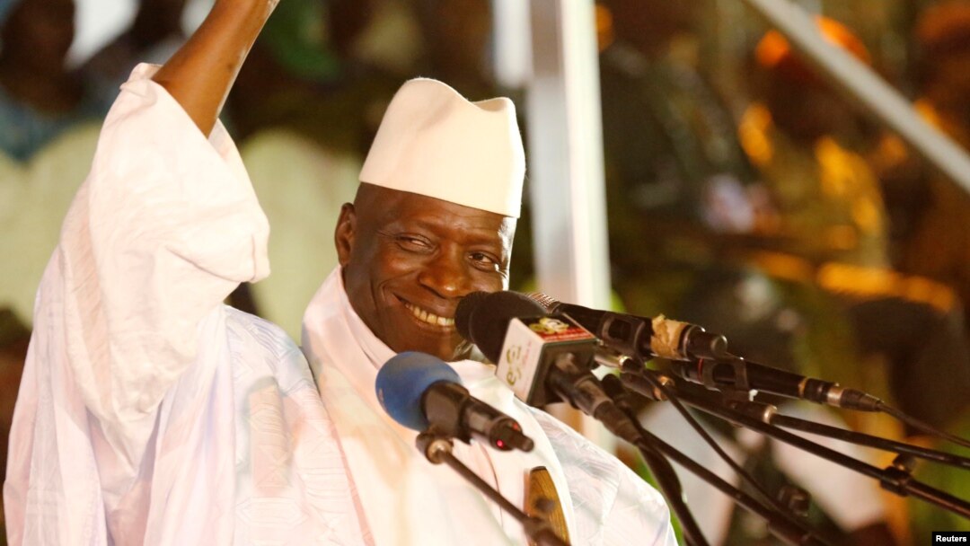 Presiden Gambia Yahya Jammeh didesak untuk mundur, setelah kalah dalam pilpres 1 Desember lalu (foto: dok).
