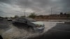 熱帶風暴希拉里襲擊墨西哥的下加利福尼亞州。