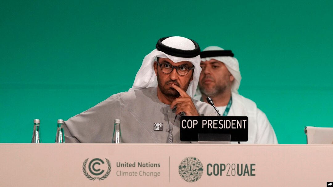 Predsedavajući samita COP28 Sultan al-Džaber (Foto: AP/Kamran Jebreili)