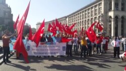 Kiyevda turkiy xalqlar terrorizmga qarshi namoyish o'tkazdi