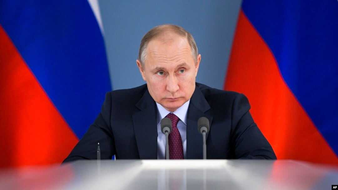 Tổng thống Nga Vladimir Putin.