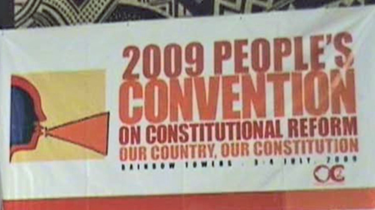 Drafting Of New Constitution To Begin In Zimbabwe