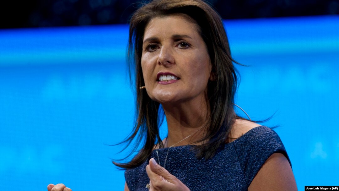 Bà Nikki Haley.