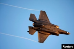 이스라엘 공군이 미국에서 도입한 F-35 전투기. (자료사진)