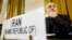 Iran's Foreign Minister Ali Akbar Salehi before addressing U.N. disarmament conference, Geneva, Feb. 28, 2012.