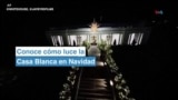 Conoce cómo luce la Casa Blanca en Navidad