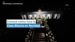 Conoce cómo luce la Casa Blanca en Navidad