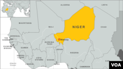 map of Niger