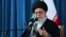 FILE - In this picture released by an official website of the office of the Iranian supreme leader on Sunday, March 20, 2016, Ayatollah Ali Khamenei speaks to a crowd in the northern city of Mashhad, Iran.