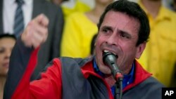 El excandidato presidencial venezolano Henrique Capriles se reunirá con el subsecretario de Estado de EE.UU. Tom Shannon.