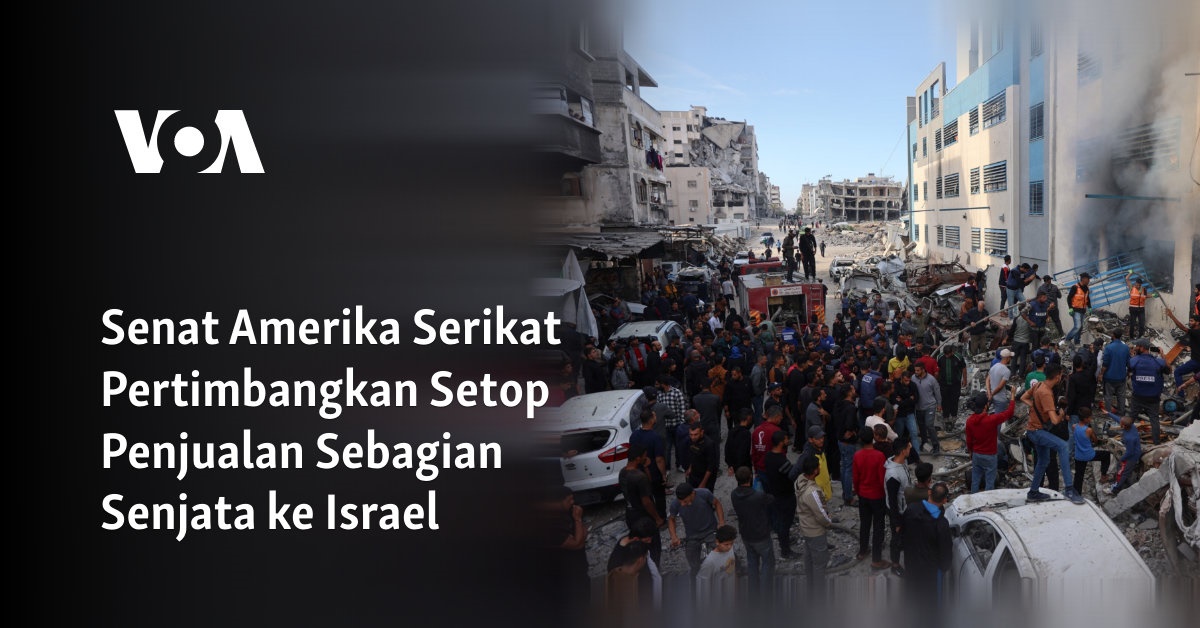 Senat Amerika Serikat Pertimbangkan Setop Penjualan Sebagian Senjata ke ...