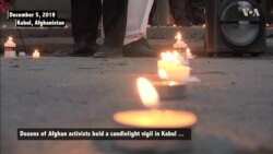 Afghan Activists Hold Vigil in Honor of Slain Japanese Doctor 