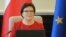 Polish Prime Minister Ewa Kopacz opens a meeting of her cabinet in Warsaw, Poland, October 20, 2015.