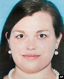 This driver's license photo shows Hannah Eileen Roemhild, the driver of the vehicle authorities say breached security at President Donald Trump's Mar-a-Lago resort in Palm Beach, Fla., Jan. 31, 2020, in West Palm Beach, Fla.