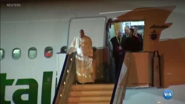 Papa já está em Moçambique