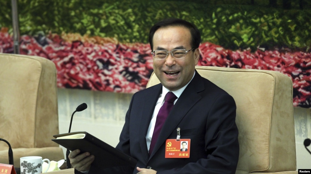 2012年11月9日，中共吉林省委書記孫政才在中共十八大的一次會議上。不久后他被任命為重慶市委書記。