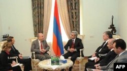 Հայաստանի նախագահը հանդիպում է ունեցել ԵԱՀԿ-ի Մինսկի խմբի համանախագահների հետ