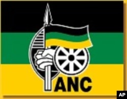 South Africa ruling party flag.