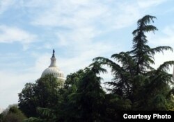 The U.S. Capitol building in Washington, Aug. 16, 2017. (Photo: Diaa Bekheet/VOA)