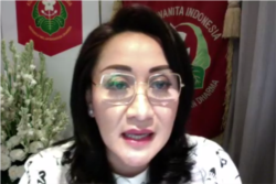 Ketua Umum Konggres Wanita Indonesia (Kowani), Giwo Rubianto Wiyogo 2. (Foto: screenshot)