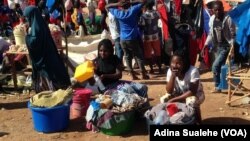 Mercado em Nampula, Moçambique