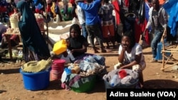 Mercado em Nampula, Moçambique