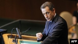 Tổng thống Pháp Nicolas Sarkozy