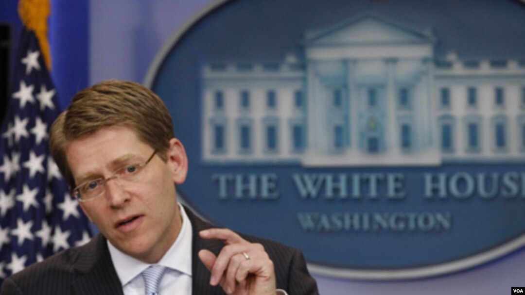 Juru bicara Gedung Putih, Jay Carney (foto: dok).