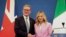Kryeministri i Britanisë Keir Starmer me Kryeministren italiane Giorgia Meloni
