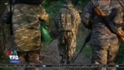 همسر نخست وزیر ارمنستان آموزش نظامی می‌بینید تا به جنگ در قره باغ اعزام شود