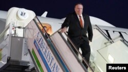 AQSh Davlat kotibi Mayk Pompeo 2020-yilning 2-fevralida Toshkentga borgan edi 