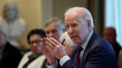 U.S. President Biden holds a cabinet meeting at the White House