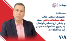 حسین قاضیان: جمهوری اسلامی طالب جنگ مسلحانه داخلی است و بخشی از پادشاهی‌خواهان به رهبری «شاهزاده» هم در این تله افتاده‌اند