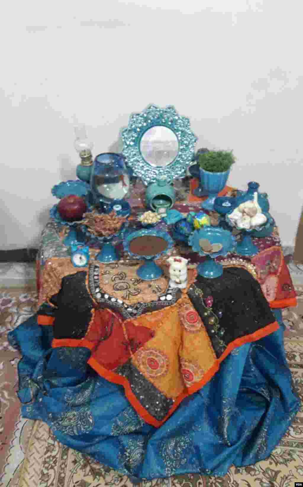 ارسالی شما | سفره هفت سین نوروزی - فرشته از ساوه