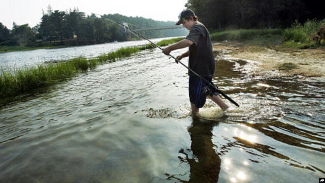 The Merrimack River in Massachusetts