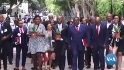 Le ministre sud-africain des Finances détaille le budget devant les députés