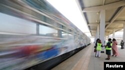 FILE: Abuja-Kaduna train services resumes after an attack on its passengers by bandits in March, in Abuja, Taken December 5, 2022