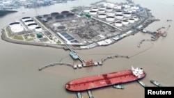 پایانه نفتی ژوشان در چین: وارادات نفتی چین از کشورهای عربی در ماه مارس ۲۵ درصد نسبت به سال گذشته افت کرده است